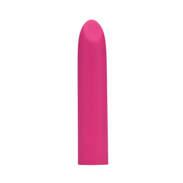 Stimulator clitoris MINA Whisper, design în formă de ruj, 10 funcții de vibrație, 9.25 cm, roz