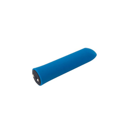 Stimulator clitoris NU SENSUELLE Bullet Iconic, cu funcție de memorie, 20 funcții de vibrație, culoare albastru