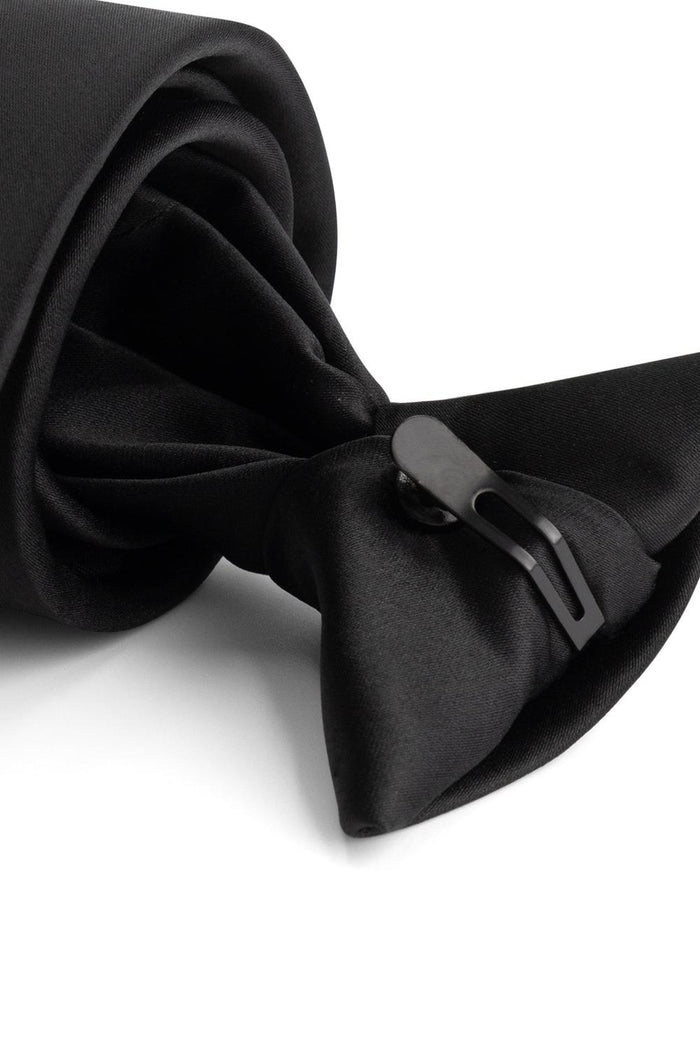 Stropdas clip on zwart, clip-on stropdas met kreukbestendige sluiting in stijlvol zwart.