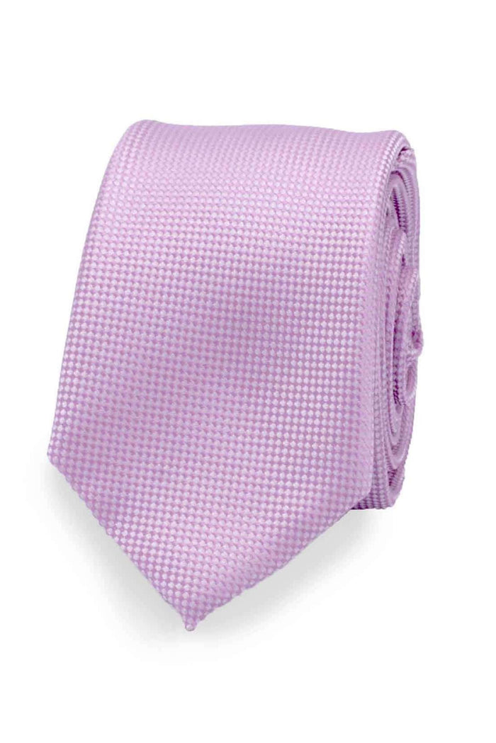Stropdas ruit roze, kreuktbestendig met subtiel ruitpatroon, perfecte keuze voor elegante outfits.