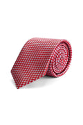 Stropdas zijde Rood