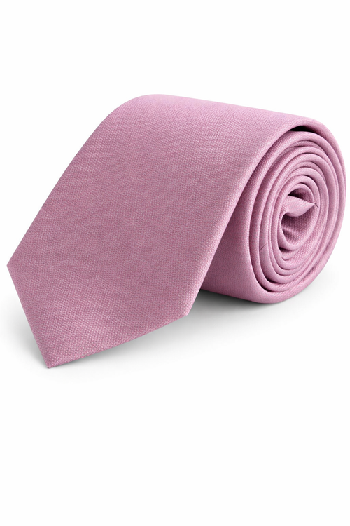 Stropdas zijde visgraat roze, stijlvolle roze zijden stropdas met visgraatpatroon, perfect voor elke gelegenheid.