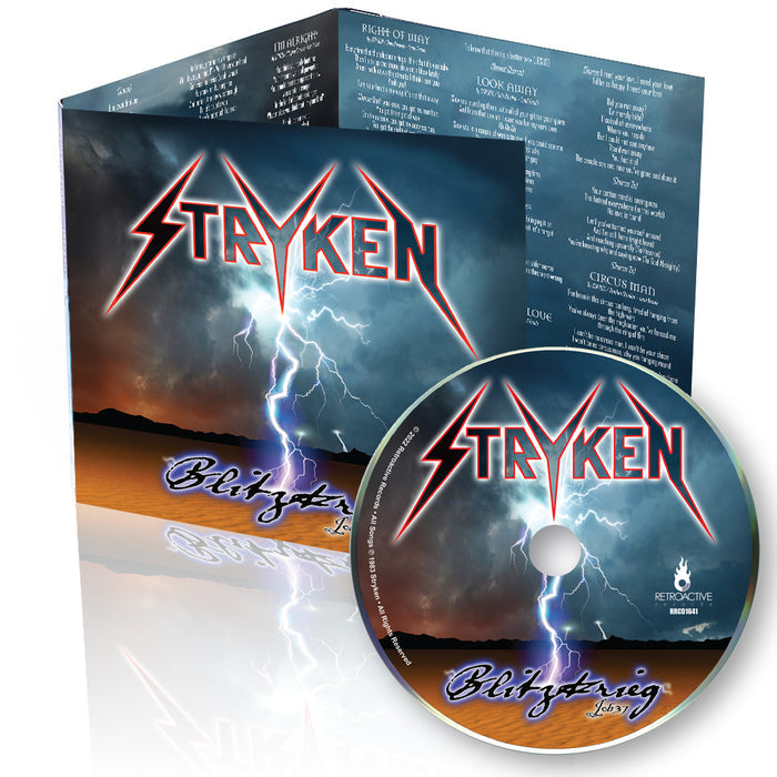 STRYKEN - PRECIOUS METAL BOX SET (*NEW 3-CD Box Set + 3 Collector Cards, 2022, Retroactive) Limited to just 300 Box Sets!
