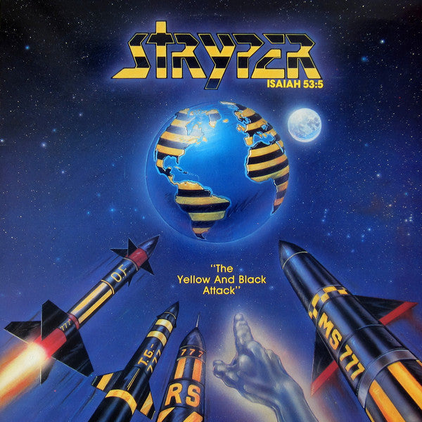 STRYPER - YELLOW & BLACK ATTACK (*FACTORY SEALED NEW-Vinyl, 1984, Enigma) Second Pressing Original Mix
