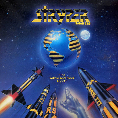 STRYPER - YELLOW & BLACK ATTACK (*FACTORY SEALED NEW-Vinyl, 1984, Enigma) Second Pressing Original Mix