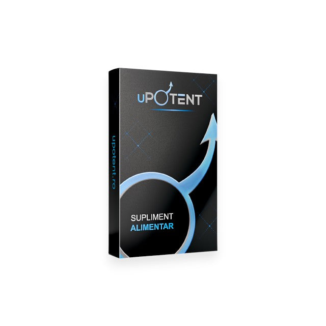 Supliment alimentar cu miere uPOTENT, ajută la susținerea potenței și erecției, cu Tribulus Terrestris, 5 plicuri x 10 g