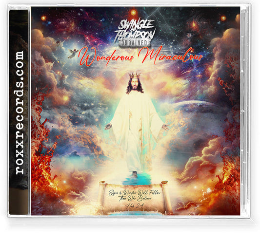 SWINGLE AND THOMPSON ORDAINED - Wonderous Miraculous (2024, Roxx) CD (FFO: Bride, Stryper)