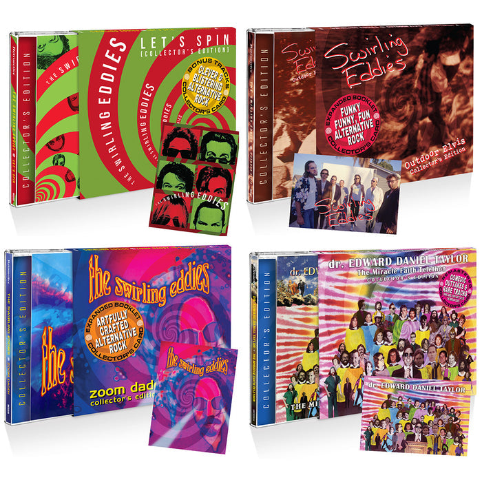 Swirling Eddies/Dr. Edward Daniel Taylor 4-CD Bundle (Limited Time $5 Discount)