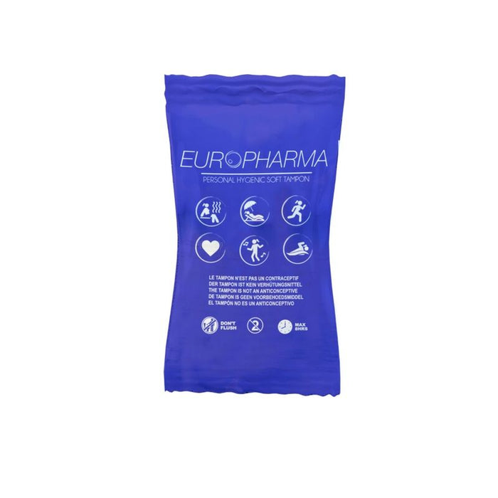 Tampoane interne - bureti menstruatie Europharma Action Wet, 6 buc