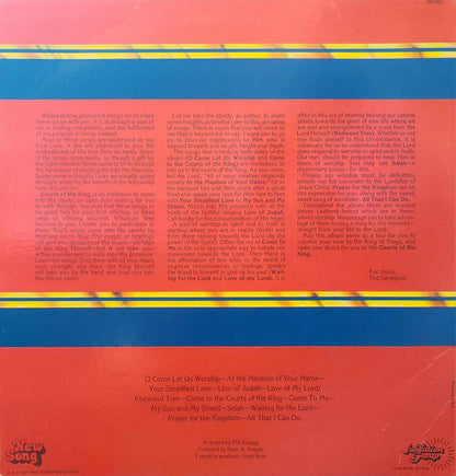 TED SANQUIST - COURTS OF THE KING (*Pre-owned NM Vinyl, 1977, New Song) w young Phil Keaggy