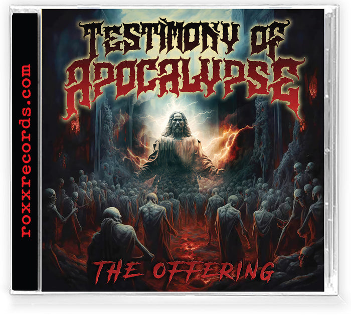 Testimony of Apocalypse - The Offering (New-CD, 2025, Roxx) Thrash!