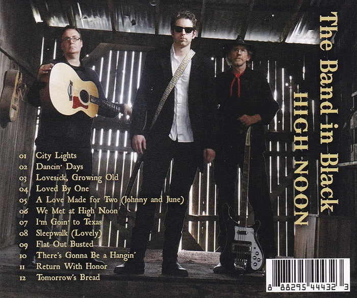 THE BAND IN BLACK (Johnny Cash Tribute)-HIGH NOON (*NEW-CD, 2016) One Bad Pig 77s