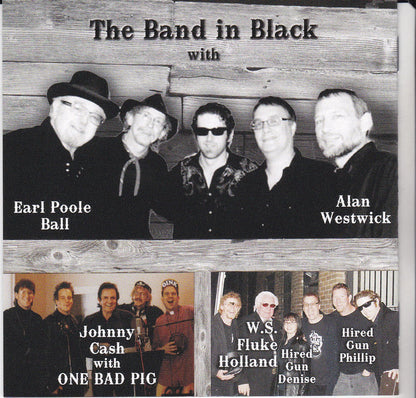THE BAND IN BLACK (Johnny Cash Tribute)-HIGH NOON (*NEW-CD, 2016) One Bad Pig 77s