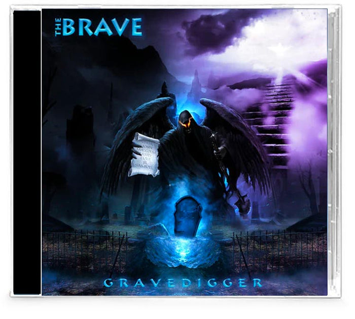 THE BRAVE - GRAVEDIGGER (*NEW-CD, 2022) elite AOR/Hard Rock! *Last copy!