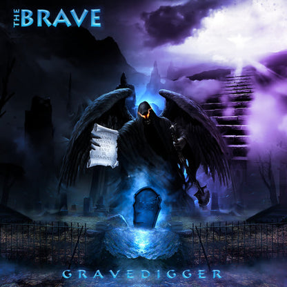 THE BRAVE - GRAVEDIGGER (*NEW-CD, 2022) elite AOR/Hard Rock! *Last copy!