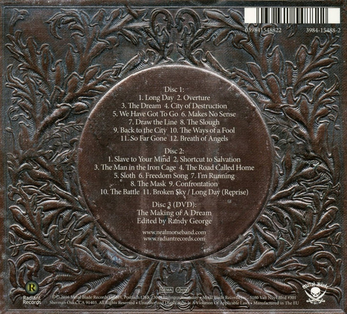 The Neal Morse Band ‎– The Similitude Of A Dream (*NEW-2x CD + DVD, 2016, Metal Blade)