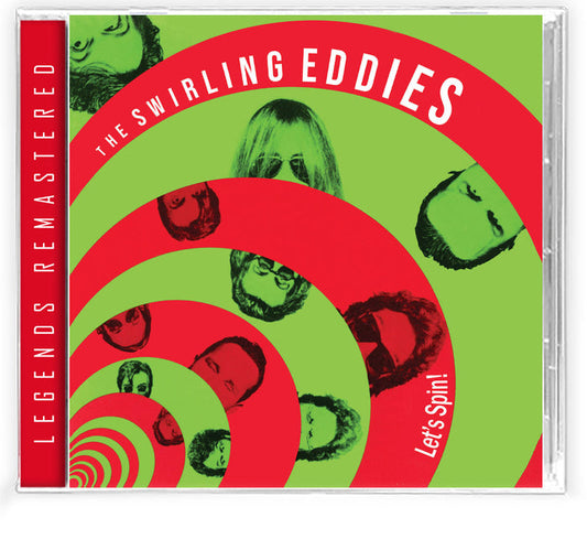 The Swirling Eddies - Let's Spin! (Collector's Edition CD, 2025) **No Card