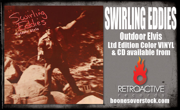 The Swirling Eddies - Outdoor Elvis (Deluxe Blood Moon 2-LP Vinyl Gatefold, 2025) Da