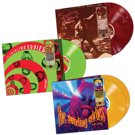 The Swirling Eddies 3 Album Vinyl Bundle (Limited Time $6 Discount)