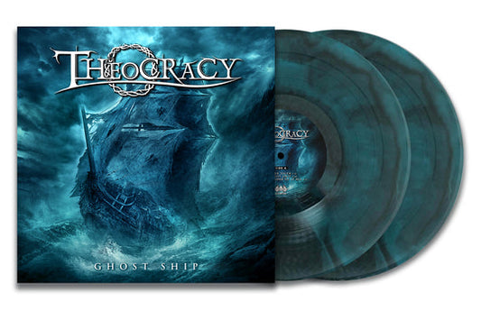 Theocracy - Ghost Ship (Dark Ocean 2-LP Vinyl, 2024, Ulterium) Prog power metal import!