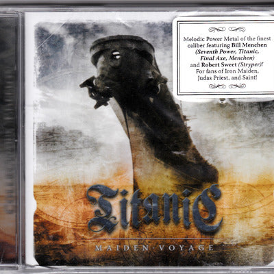 TITANIC - MAIDEN VOYAGE (Collector's Edition) (*2010) Remix/Remastered CD with Robert Sweet of Stryper