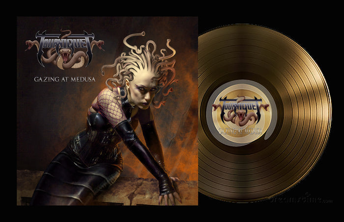 TOURNIQUET - GAZING AT MEDUSA (*BRONZE VINYL, 2019, Pathogenic Records) *LAST COPIES