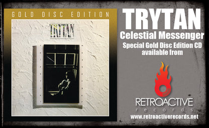 TRYTAN - CELESTIAL MESSENGER + 3 Bonus: GOLD DISC EDITION with Trading Card (*NEW-CD, 2020, Retroactive)