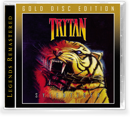 TRYTAN - SYLENTIGER (Gold Disc Edition CD, 2020, Retroactive) Rush-like prog rock