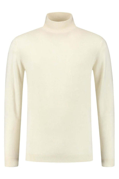 Turtle neck ecru