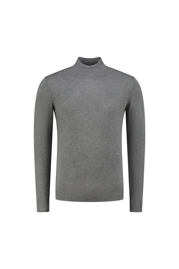 Turtle neck lichtgrijs