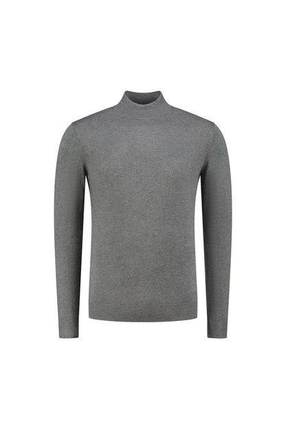 Turtle neck lichtgrijs