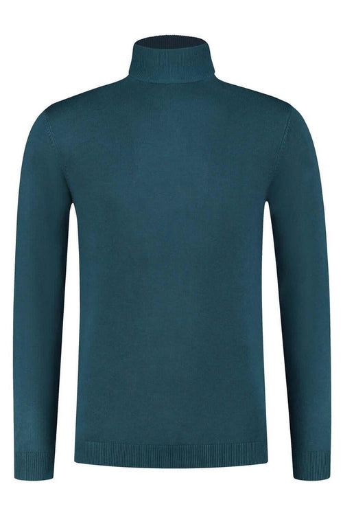 Turtle neck petrol
