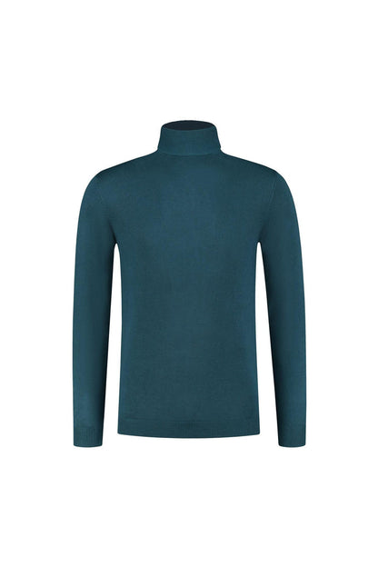 Turtle neck petrol