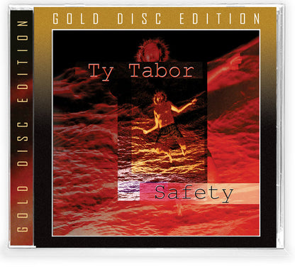 TY TABOR - SAFETY (*NEW-GOLD MAX CD, 2022, Brutal Planet) King's X guitarist