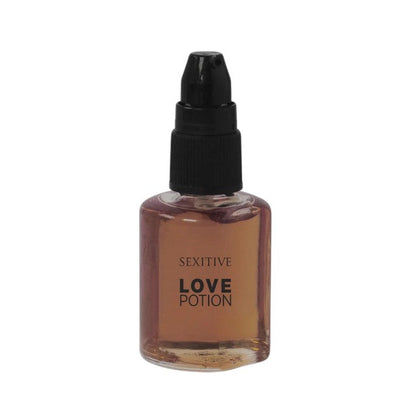 Ulei comestibil SEXITIVE Love Potion - Chocolate, pentru masaj și sex oral, efect de încălzire, aromă de ciocolată, 30 ml (P14214)