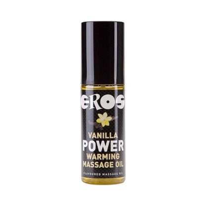 Ulei de masaj EROS Power Warming, cu efect de încălzire, aromă Vanilie, 100 ml