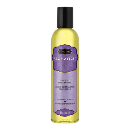 Ulei de masaj KAMASUTRA AROMATICS Harmony Blend, cu aromă de rozmarin, pin și lavandă, 236 ml