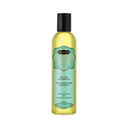 Ulei de masaj KAMASUTRA AROMATICS Soaring Spirit, cu aromă de portocală, lămâie și mentă, 236 ml