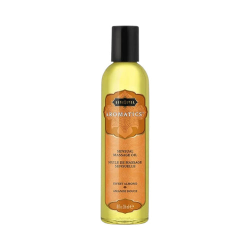 Ulei de masaj KAMASUTRA AROMATICS Sweet Almond, cu aromă de migdale dulci, 236 ml