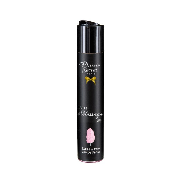 Ulei de masaj Plaisir Secret Barbe a Papa, aromă vată de zahăr, vegan, 59 ml