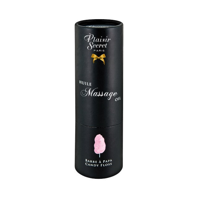 Ulei de masaj Plaisir Secret Barbe a Papa, aromă vată de zahăr, vegan, 59 ml