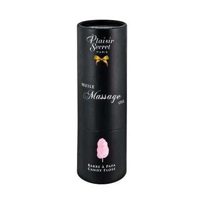 Ulei de masaj Plaisir Secret Barbe a Papa, aromă vată de zahăr, vegan, 59 ml