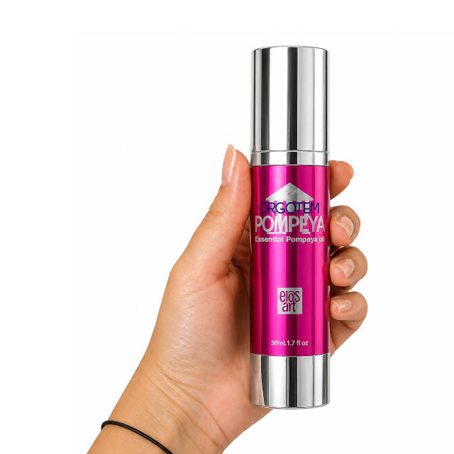Ulei intim Pompeya - Eros Art, pentru stimularea orgasmului feminin, 50 ml