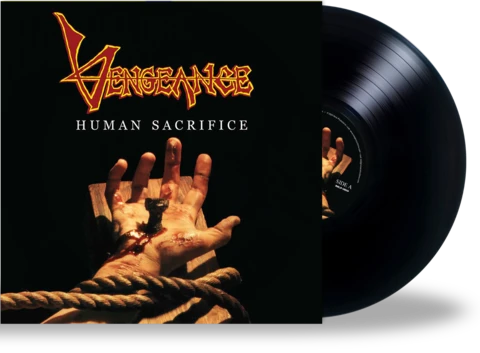 VENGEANCE RISING - HUMAN SACRIFICE (*Black Vinyl, 2020, Roxx) Last copy!