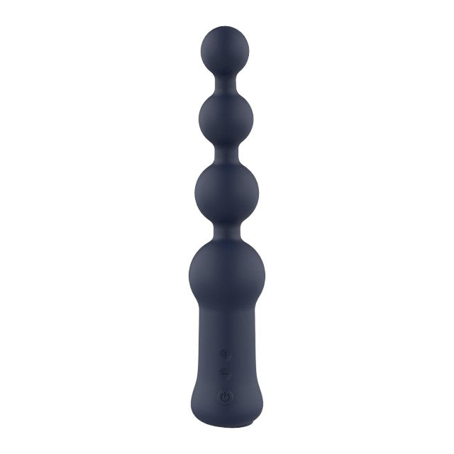 Vibrator anal DREAMTOYS Startroopers Hubble, 10 funcții de vibrație, rezistent la apă, lungime 19.8 cm, albastru