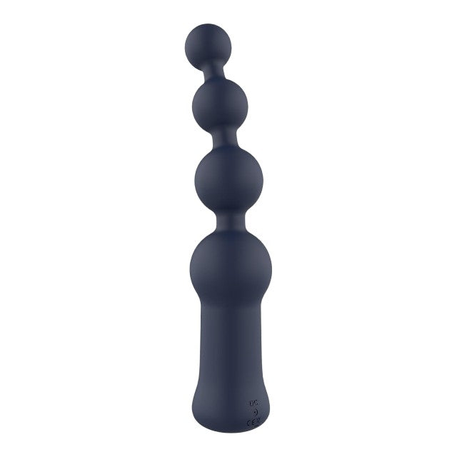 Vibrator anal DREAMTOYS Startroopers Hubble, 10 funcții de vibrație, rezistent la apă, lungime 19.8 cm, albastru