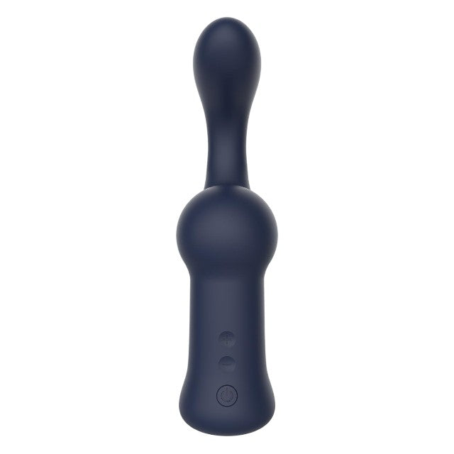 Vibrator anal DREAMTOYS Startroppers Shuttle, pentru stimularea punctului P, 10 funcții de vibrație, albastru