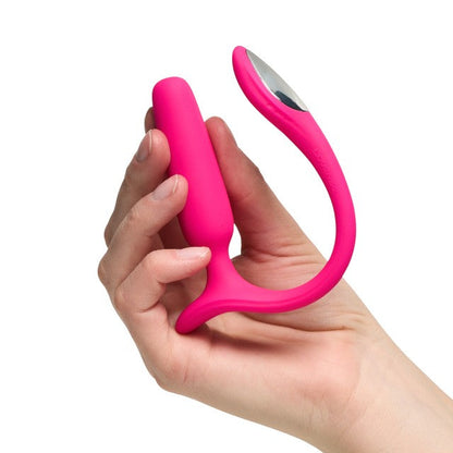 Vibrator anal LOVENSE Lush Anal, control prin aplicație, din silicon medical, până la 7500 vibrații pe minut, culoare roz