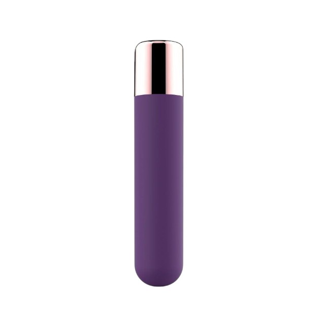 Vibrator bullet TOYZ4LOVERS Power Pocket Unforgettable Moments, 10 funcții de vibrație, 9 cm, mov