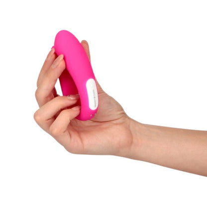 Vibrator dublu TOYZ4LOVERS Elys Be Amazed, control prin telecomandă, 9 funcții de vibrație, rezistent la apă, roz